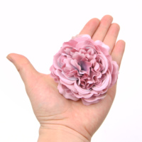 30 sztuk 8cm piwonia sztuczny jedwabny kwiat głowy do dekoracji ślubnych DIY pudełko na prezent, wieniec Scrapbooking, rzemiosło sztuczne kwiaty 2